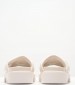 Women Flats Rolene Beige Leather DKNY