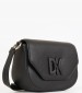 Women Bags Seventh.Avenue Black Leather DKNY