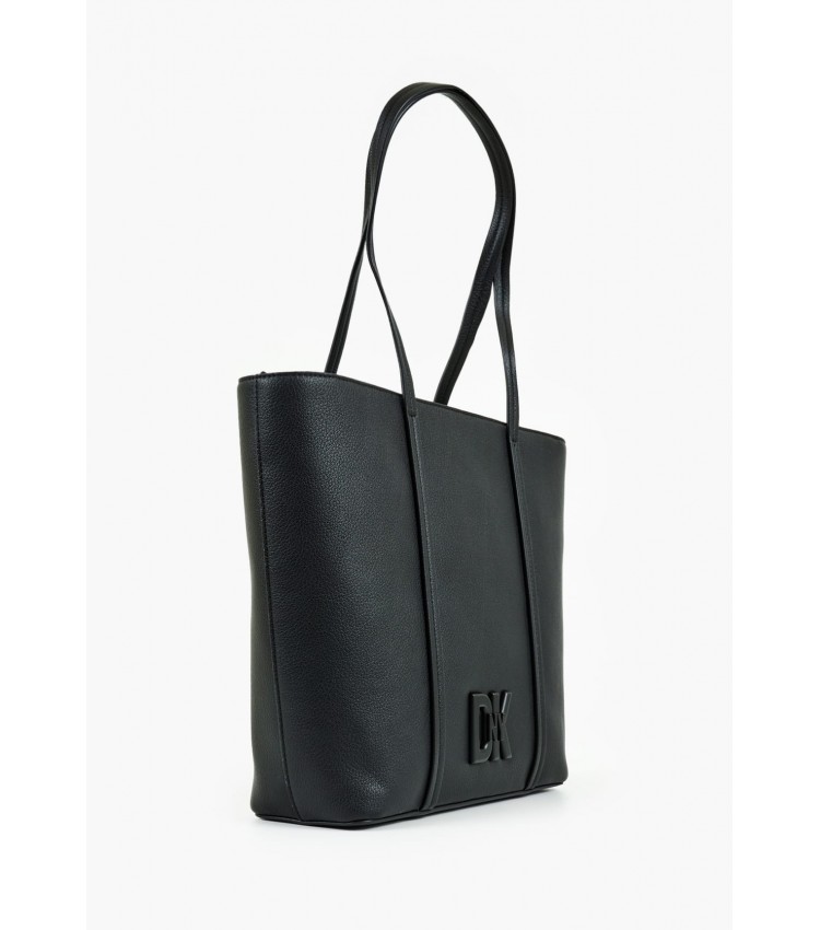 Women Bags Seventh.Tt Black Leather DKNY