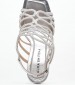 Women Sandals V240544 Silver Leather Alma En Pena