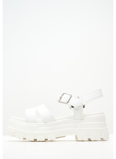 Women Sandals Aspha.Ts White ECOleather Buffalo