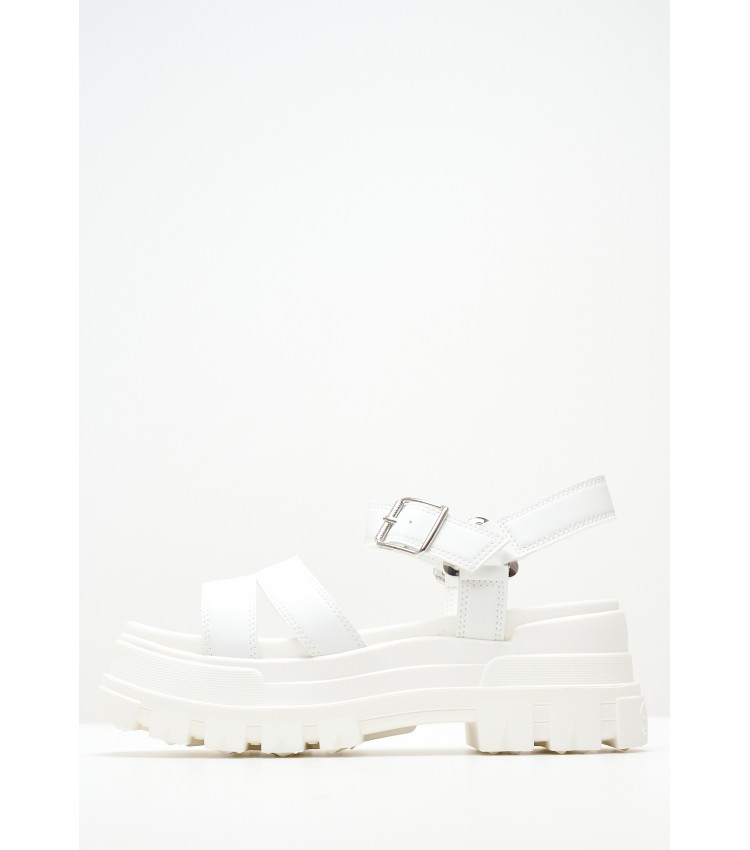 Women Sandals Aspha.Ts White ECOleather Buffalo