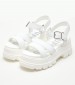 Women Sandals Aspha.Ts White ECOleather Buffalo