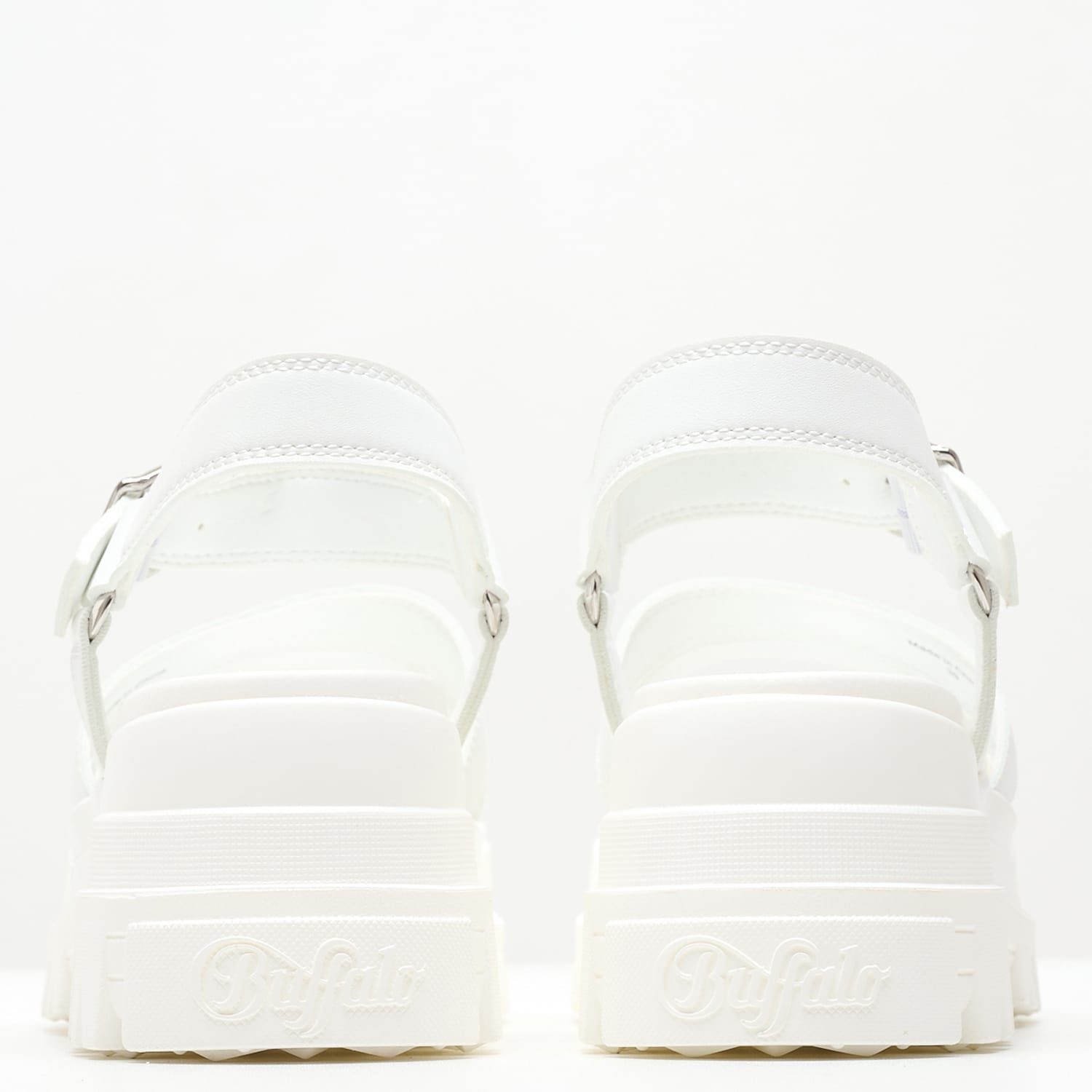 Γυναικεία Πέδιλα Aspha.Ts Άσπρο ECOleather Buffalo Γυναικεία Πέδιλα Aspha.Ts Άσπρο ECOleather Buffalo