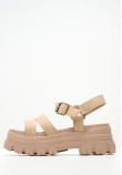 Women Sandals Aspha.Ts Beige ECOleather Buffalo