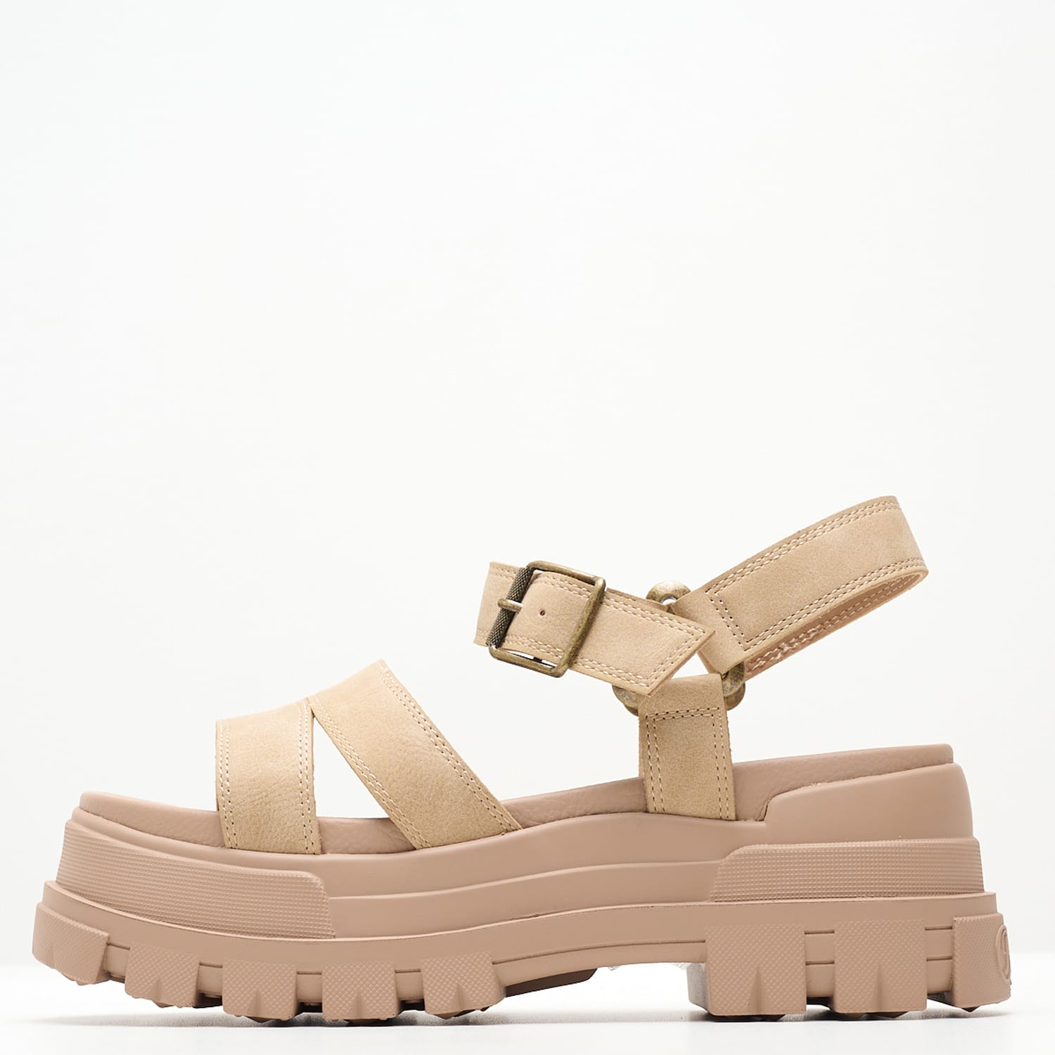Γυναικεία Πέδιλα Aspha.Ts Μπεζ ECOleather Buffalo