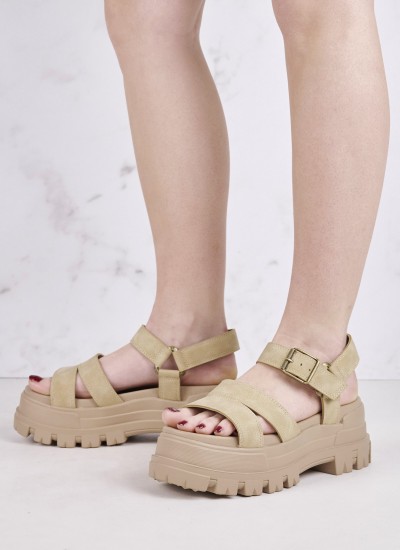 Γυναικεία Παπούτσια Casual Orcus Μπεζ ECOleather Buffalo