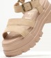 Women Sandals Aspha.Ts Beige ECOleather Buffalo