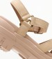 Women Sandals Aspha.Ts Beige ECOleather Buffalo