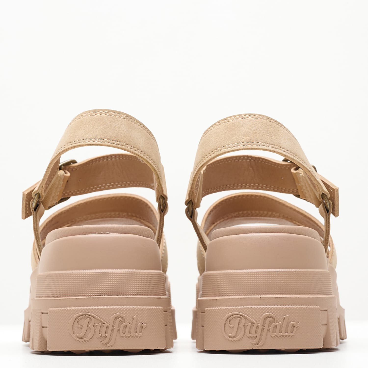 Γυναικεία Πέδιλα Aspha.Ts Μπεζ ECOleather Buffalo Γυναικεία Πέδιλα Aspha.Ts Μπεζ ECOleather Buffalo