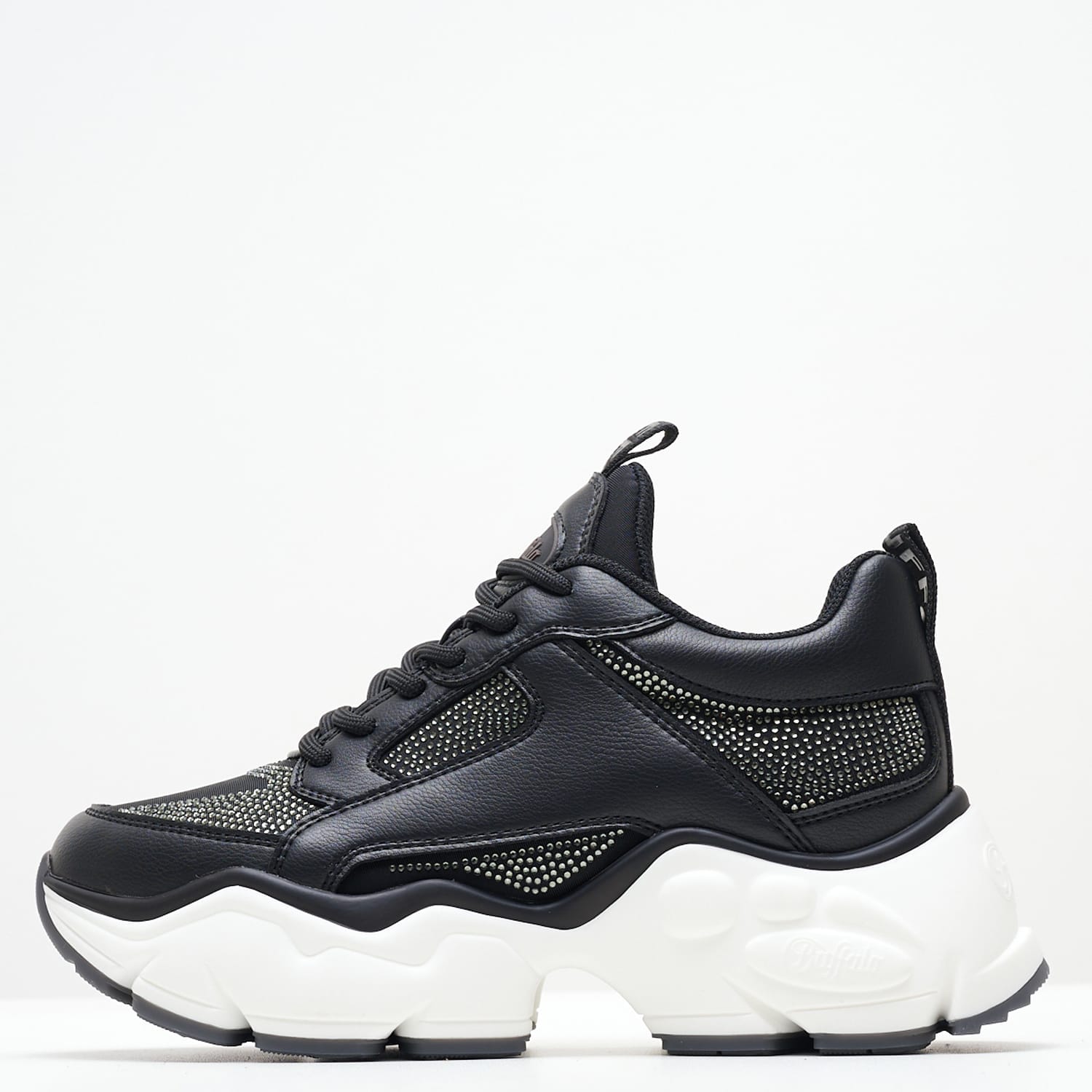 Γυναικεία Παπούτσια Casual Binary.Athena Μαύρο ECOleather Buffalo