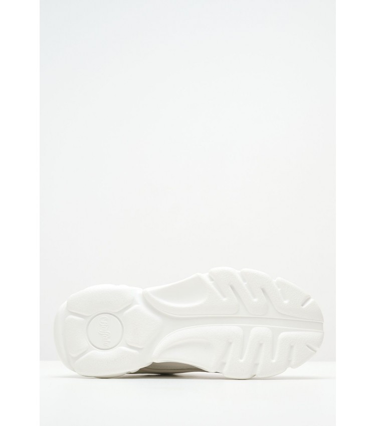 Γυναικεία Παπούτσια Casual Cld.Chai.B Άσπρο ECOleather Buffalo