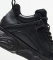 Women Casual Shoes Cld.Corin Black ECOleather Buffalo