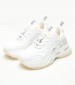 Women Casual Shoes Triplet.Hollow White ECOleather Buffalo