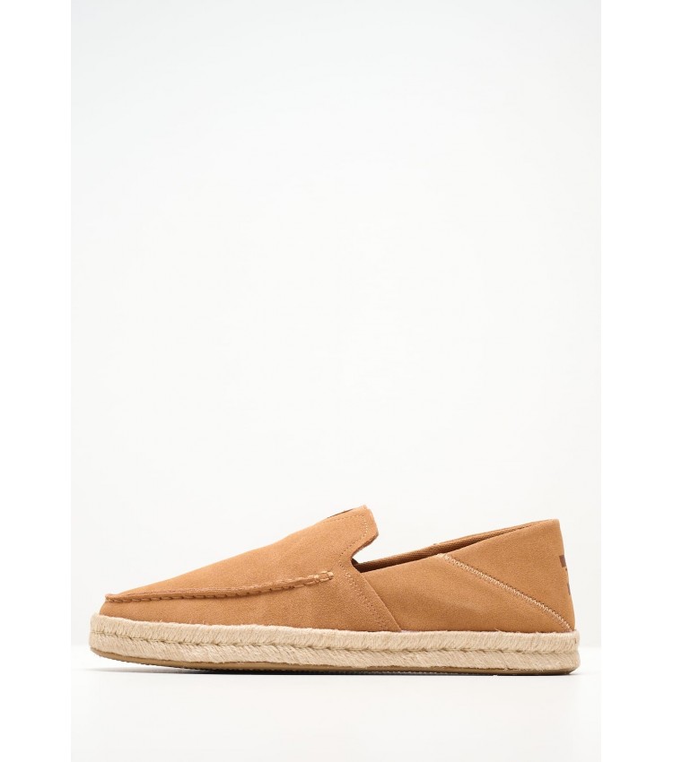 Men Espadrilles Alonso Tabba Buckskin Toms