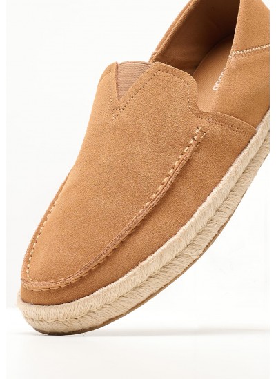 Men Espadrilles Alonso Tabba Buckskin Toms