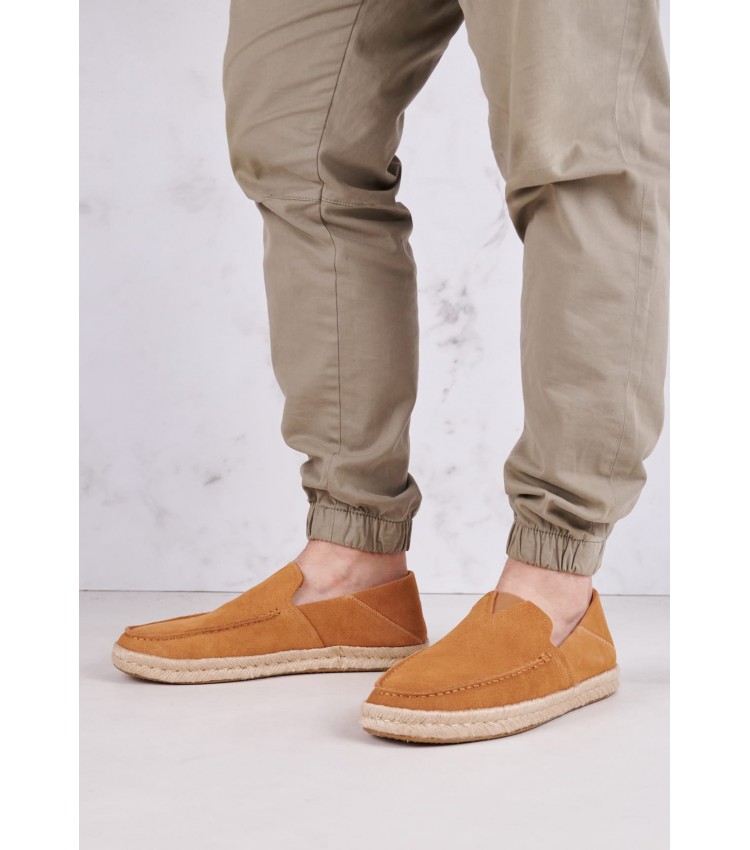 Men Espadrilles Alonso Tabba Buckskin Toms