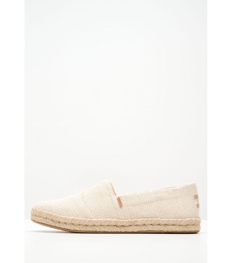 Women Espadrilles Alpargata.Rope Beige Fabric Toms