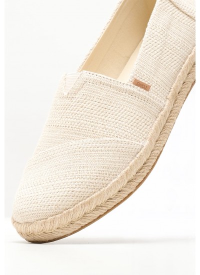 Women Espadrilles Alpargata.Rope Beige Fabric Toms