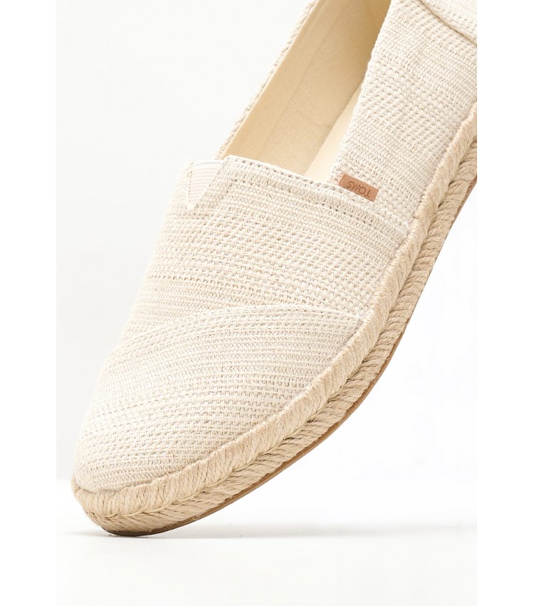 Women Espadrilles Alpargata.Rope Beige Fabric Toms