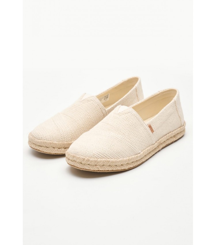 Women Espadrilles Alpargata.Rope Beige Fabric Toms