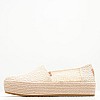 Women Espadrilles Valencia Beige Fabric Toms Women Espadrilles Valencia Beige Fabric Toms