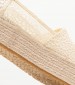 Women Espadrilles Valencia Beige Fabric Toms