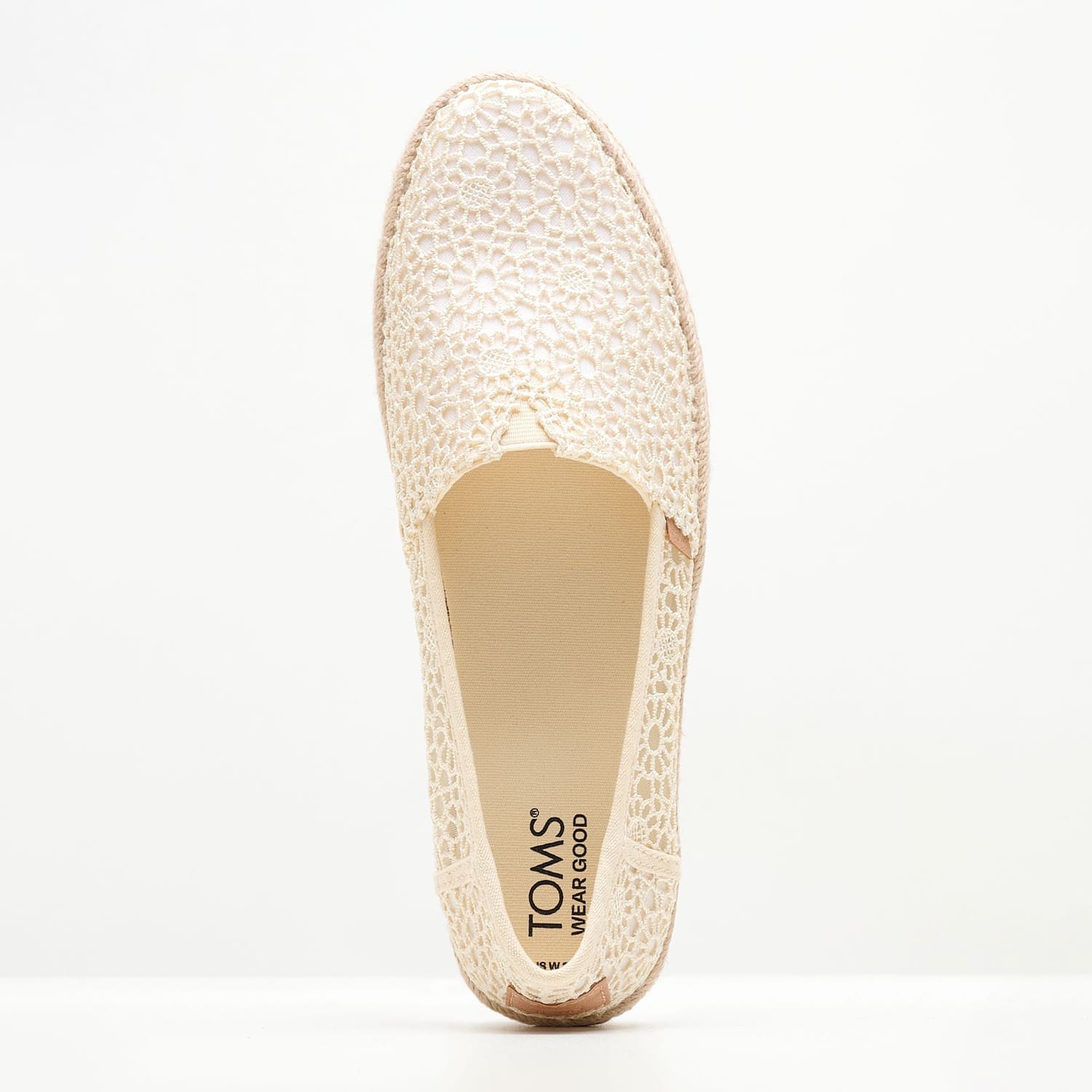 Women Espadrilles Valencia Beige Fabric Toms Women Espadrilles Valencia Beige Fabric Toms