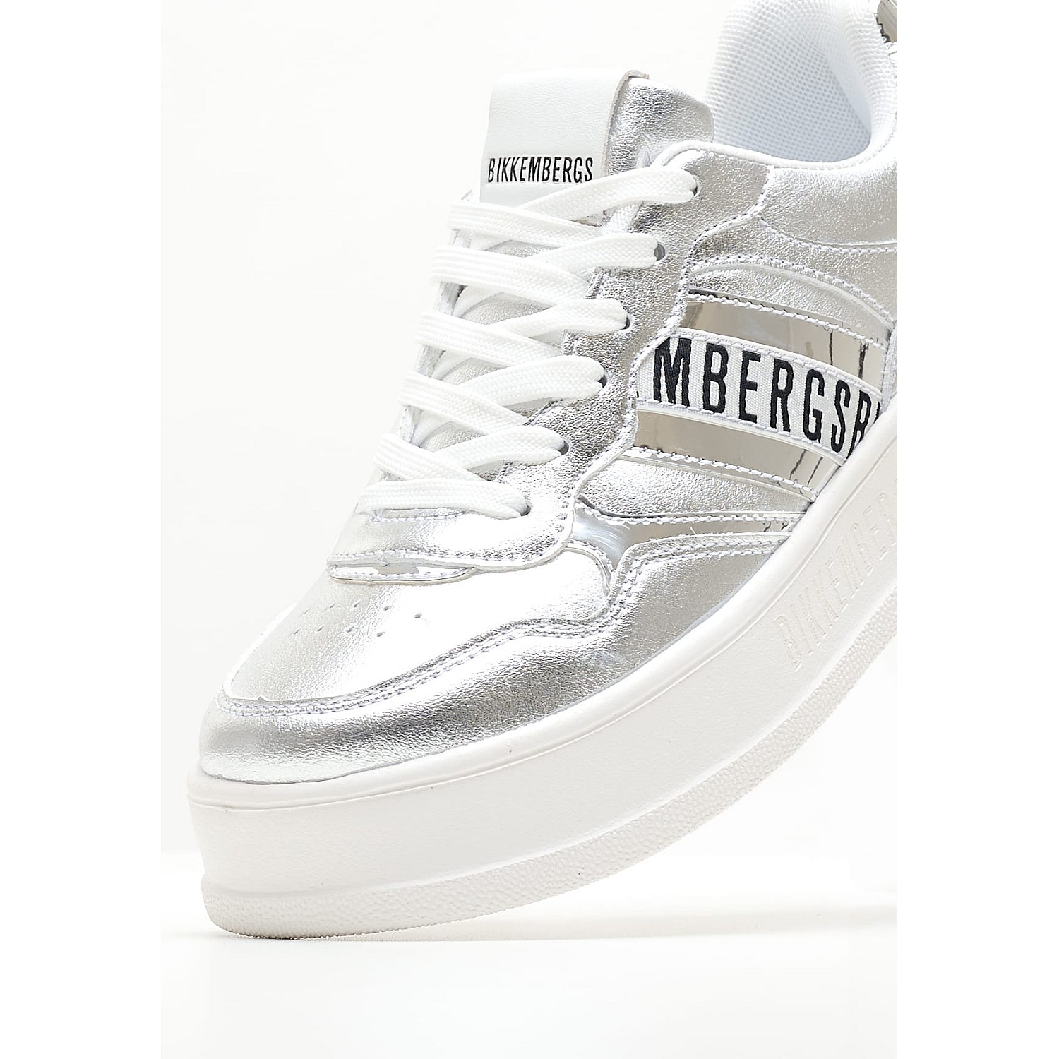 Γυναικεία Παπούτσια Casual 20310 Ασημί ECOleather Bikkembergs