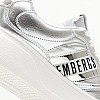 Γυναικεία Παπούτσια Casual 20310 Ασημί ECOleather Bikkembergs Casual - Sneakers Bikkembergs 20310-Silver