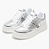 Γυναικεία Παπούτσια Casual 20310 Ασημί ECOleather Bikkembergs Casual - Sneakers Bikkembergs 20310-Silver