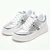Γυναικεία Παπούτσια Casual 20310 Ασημί ECOleather Bikkembergs Γυναικεία Παπούτσια Casual 20310 Ασημί ECOleather Bikkembergs