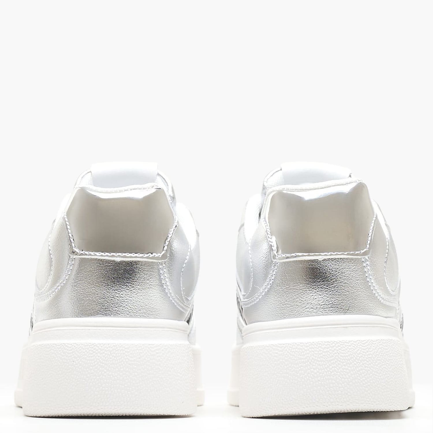 Γυναικεία Παπούτσια Casual 20310 Ασημί ECOleather Bikkembergs Casual - Sneakers Bikkembergs 20310-Silver