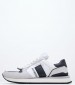 Ανδρικά Παπούτσια Casual 22019.A Άσπρο Δέρμα Καστόρι Bikkembergs
