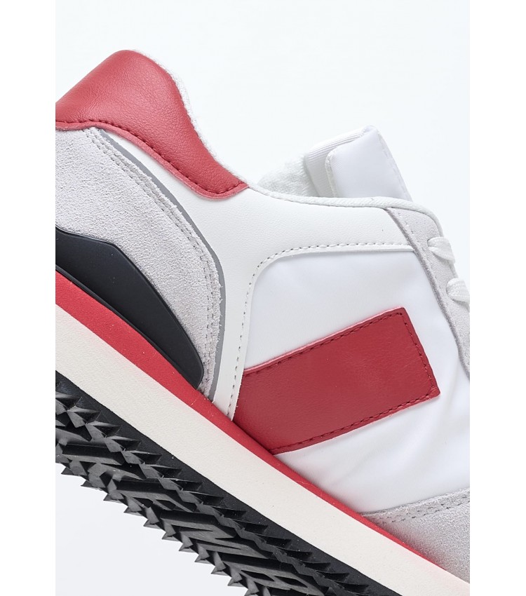 Men Casual Shoes 22019.B White Buckskin Bikkembergs