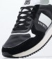 Ανδρικά Παπούτσια Casual 22019.E Μαύρο Δέρμα Καστόρι Bikkembergs