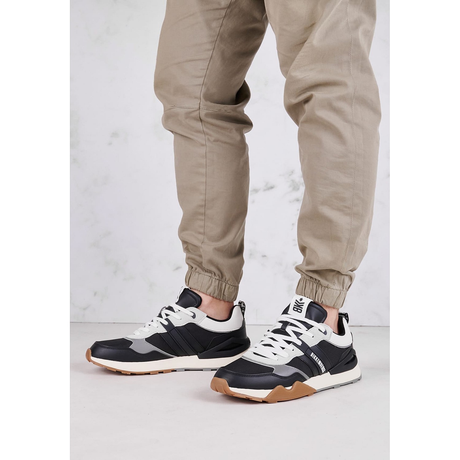 Ανδρικά Παπούτσια Casual 22022 Μαύρο Δέρμα Bikkembergs Ανδρικά Παπούτσια Casual 22022 Μαύρο Δέρμα Bikkembergs