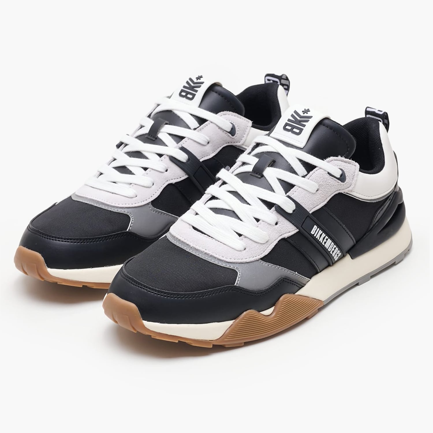 Ανδρικά Παπούτσια Casual 22022 Μαύρο Δέρμα Bikkembergs Casual - Sneakers Bikkembergs 22022-Black