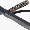 Γυναικεία Flats Blossom Μαύρο Strass Mortoglou