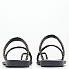 Γυναικεία Flats Blossom Μαύρο Strass Mortoglou