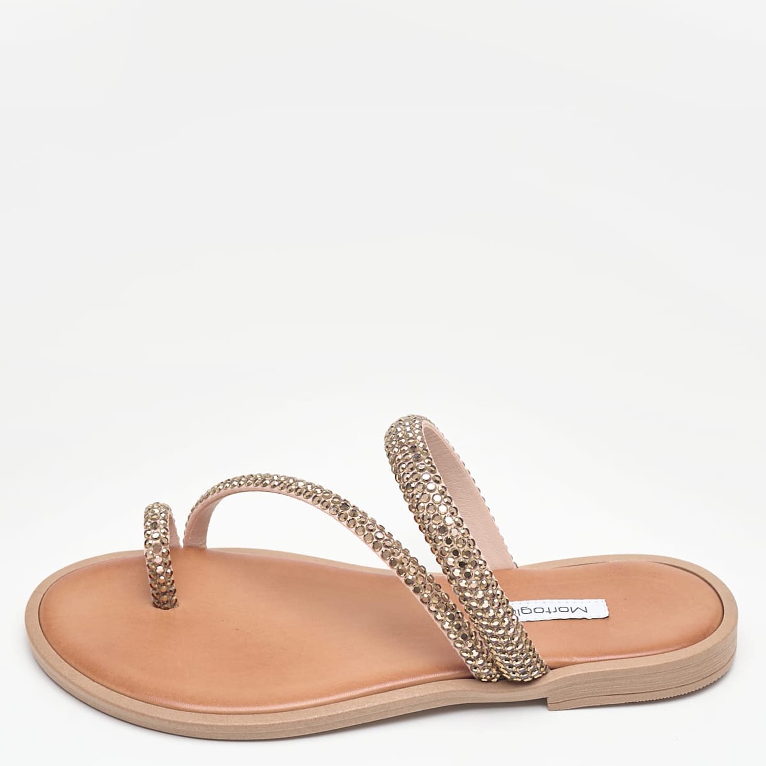 Γυναικεία Flats Blossom Ταμπά Strass Mortoglou