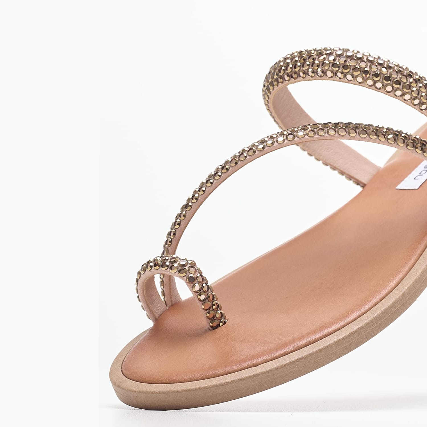 Γυναικεία Flats Blossom Ταμπά Strass Mortoglou