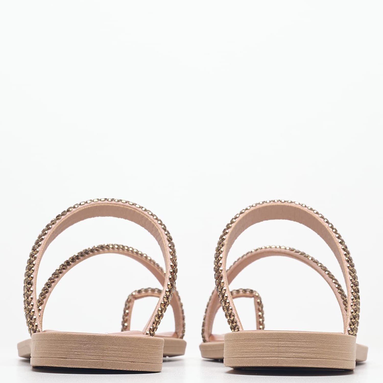 Γυναικεία Flats Blossom Ταμπά Strass Mortoglou