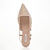 Γυναικεία Flats Carla Μπεζ Δέρμα Mortoglou