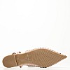 Γυναικεία Flats Carla Μπεζ Δέρμα Mortoglou