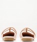 Women Mules Ine Nude Leather Mortoglou