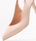 Women Pumps & Peeptoes Low Luna Beige Leather Mortoglou