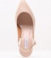 Women Pumps & Peeptoes Low Luna Beige Leather Mortoglou