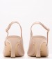 Women Pumps & Peeptoes Low Luna Beige Leather Mortoglou