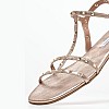 Women Flats Madelyn Bronze Leather Mortoglou